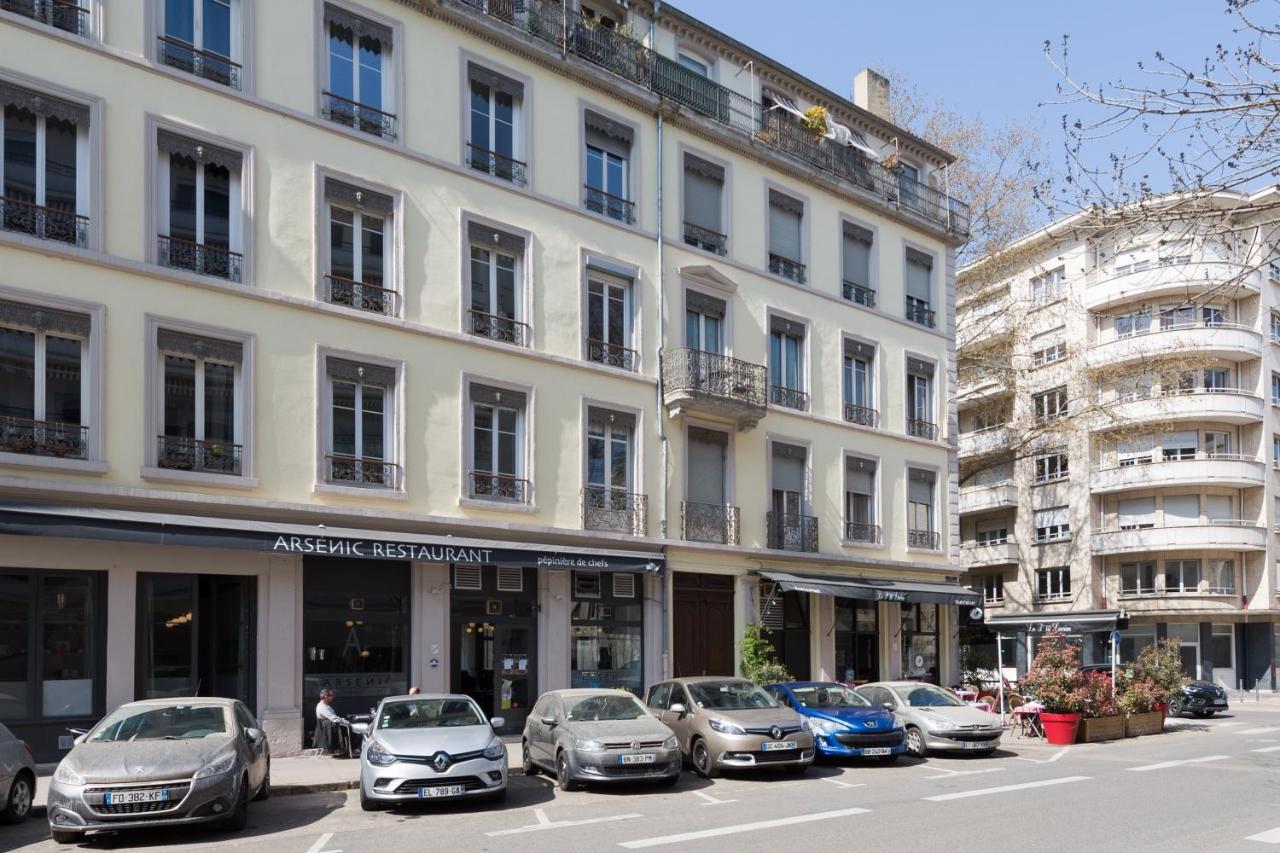L'Aubelyne - Chic T2 Quartier Prefecture Apartman Lyon Kültér fotó